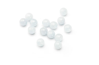 perle aigue-marine bleu 6mm x1fill(env60pcs)